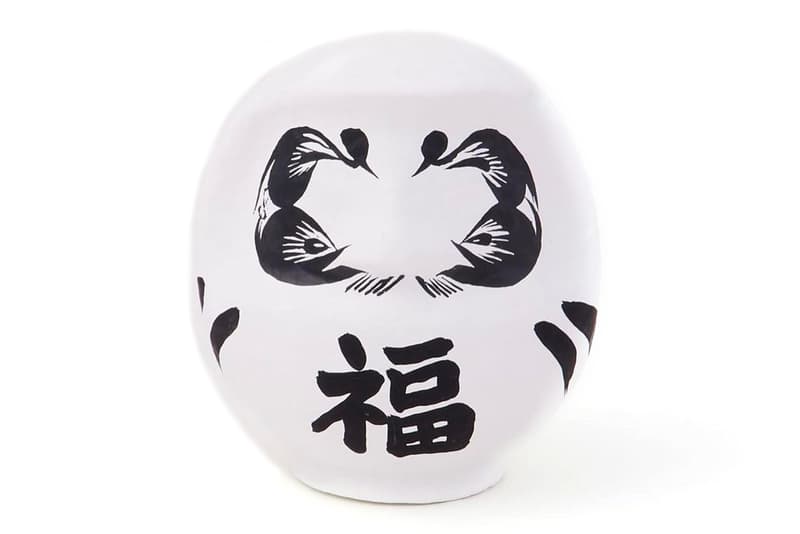 AMBUSH 2021 Daruma fuku good luck fortune talisman ornament object design Gunma Japan Takasaki City traditional gold silver white