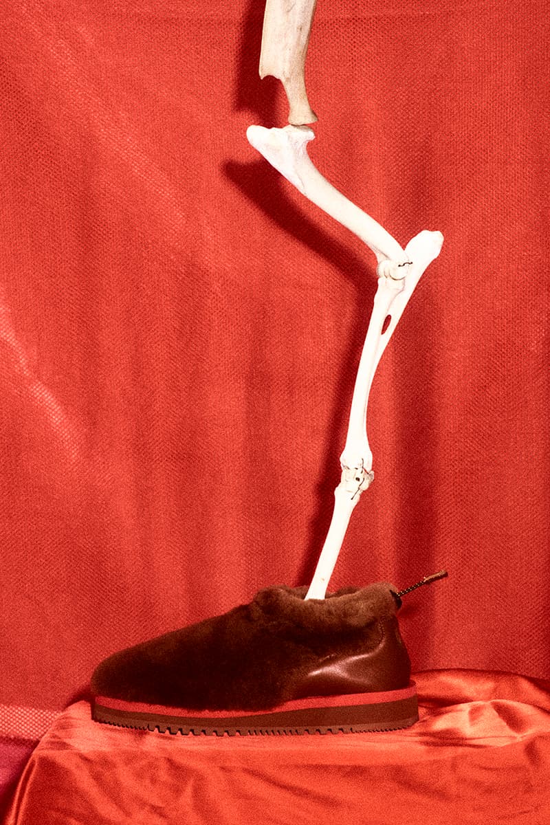 aries sofia prantera suicoke ron red black khaki furry leather release information details buy cop purchase