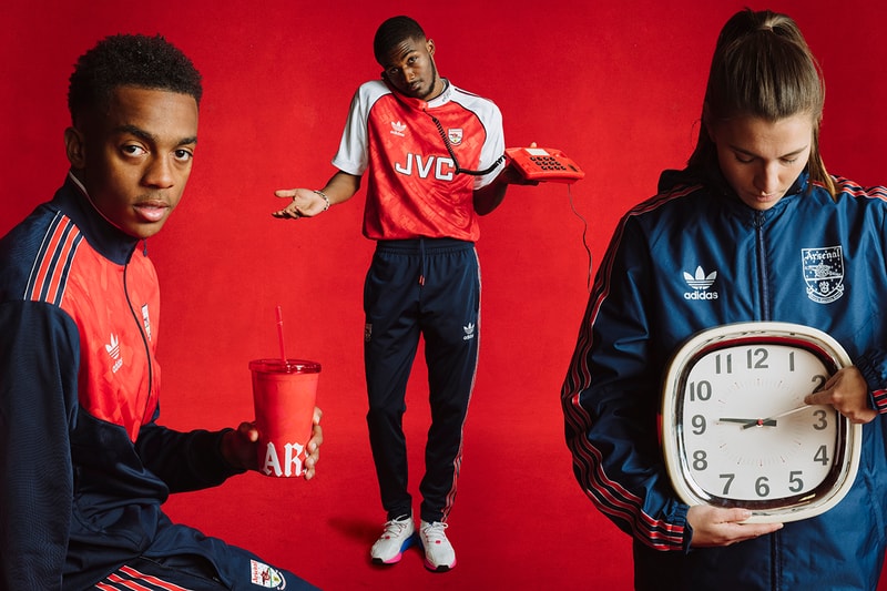 arsenal fc adidas originals 1990s apparel capsule 1990 1992 home jersey recreation buy cop purchase