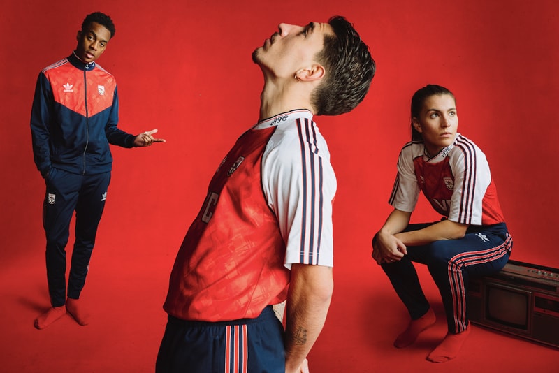arsenal fc adidas originals 1990s apparel capsule 1990 1992 home jersey recreation buy cop purchase