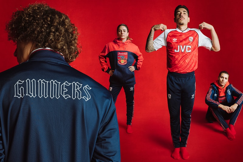 arsenal fc adidas originals 1990s apparel capsule 1990 1992 home jersey recreation buy cop purchase