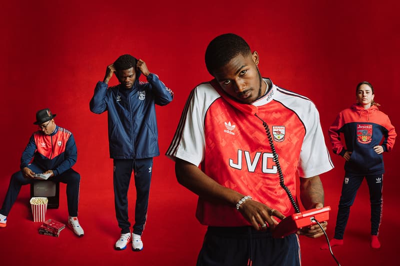 arsenal fc adidas originals 1990s apparel capsule 1990 1992 home jersey recreation buy cop purchase