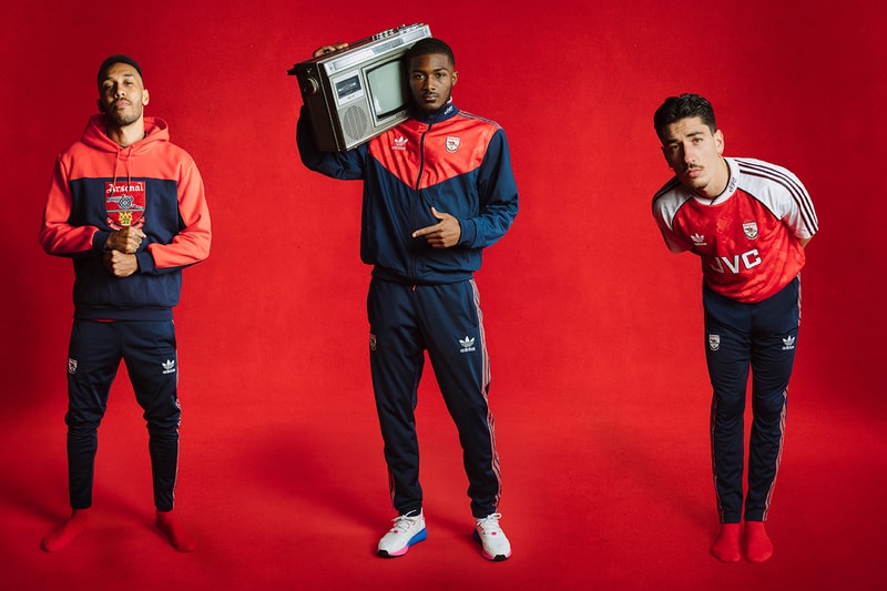 arsenal fc adidas originals 1990s apparel capsule 1990 1992 home jersey recreation buy cop purchase