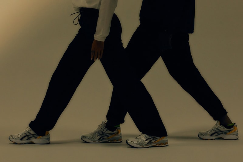 ASICS GEL-KAYANO 14 Gray Black Metallic Gold Colorway OG Sneaker 2008 Japanese Running Technical GEL Footwear Trainer Shoe Hidenori Yamashita Kiko Kostadinov 