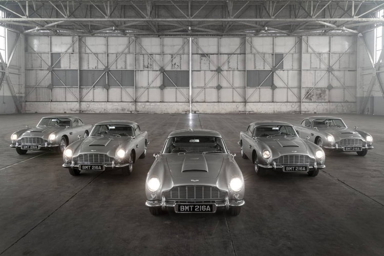 Aston Martin Completes Re-Makes of the DB5 Goldfinger From the James Bond Films