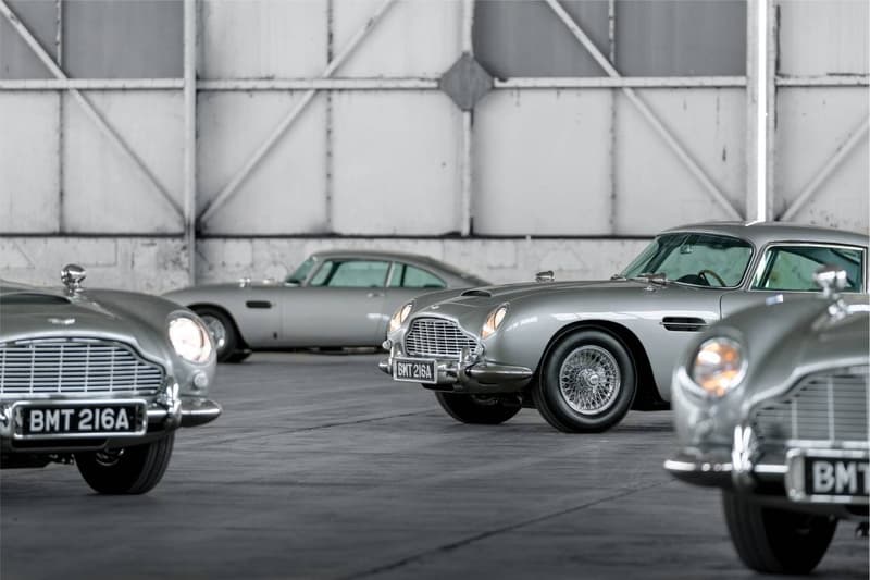 aston martin db5 goldfinger james bond 007 car silver 25 units skyfall