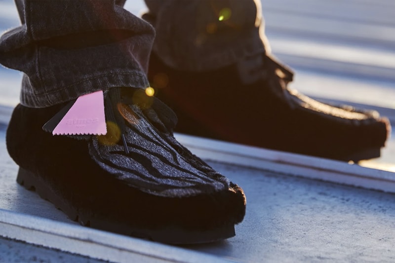 atmos Tokyo x Clarks Originals Wallabee Boot Gen "Maple Tiger" "Black Tiger" Vibram Sole Unit Sneaker Collaboration Footwear Drop Date Release Information Japan Sneakers Boutique 