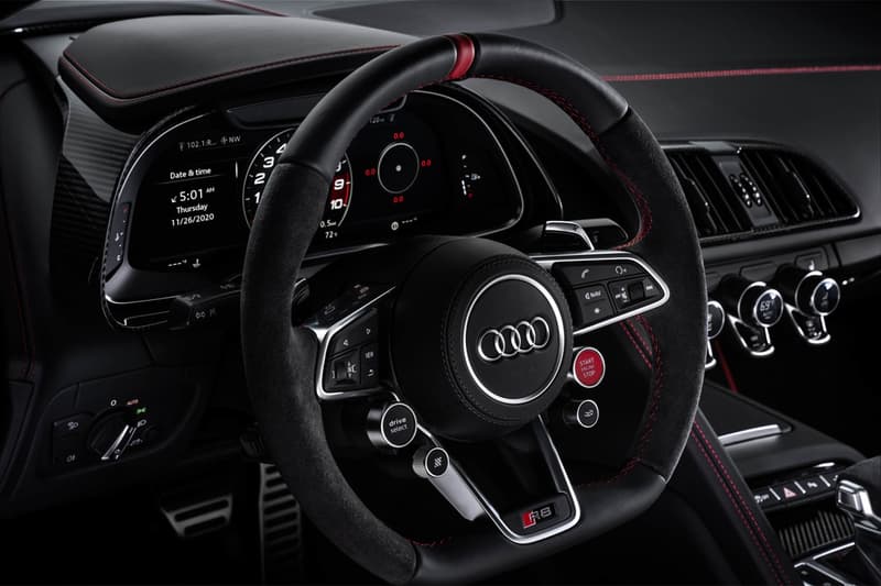 audi 2021 R8 supercar panther edition v10 engine united states us america exclusive limited 100