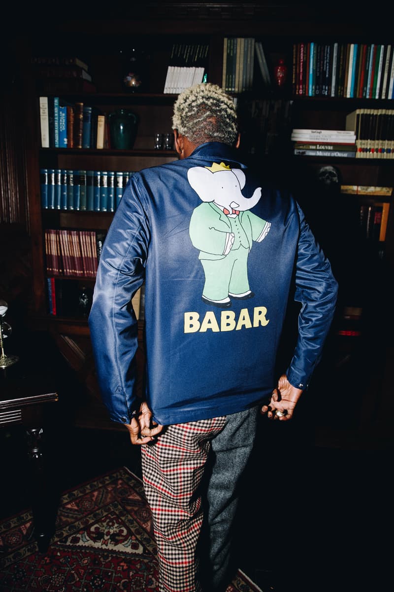 Babar the Elephant x Rowing Blazers Fall/Winter 2020 Collection FW20 Lookbook A$AP Nast Ty Hampton Nelvana and The Clifford Ross Company Jean de Brunhoff