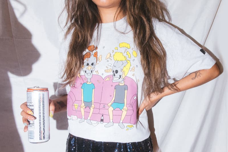 BAIT Beavis and Butt-Head Matt Gondek Capsule Apparel Pop-Art MTV Lookbooks 