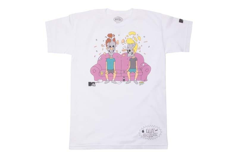 BAIT Beavis and Butt-Head Matt Gondek Capsule Apparel Pop-Art MTV Lookbooks