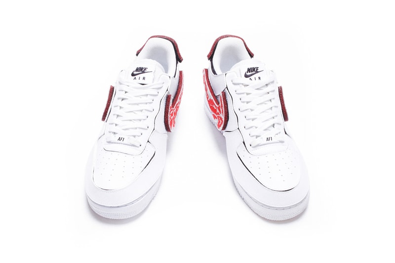 BAIT x Nike Kokiesland "A5 Wagyu AF1/1" Release Information Drop Date Limited Edition Collaboration Air Force 1 White Steak Patches Glow in the Dark Tokyo Comic Con 2020