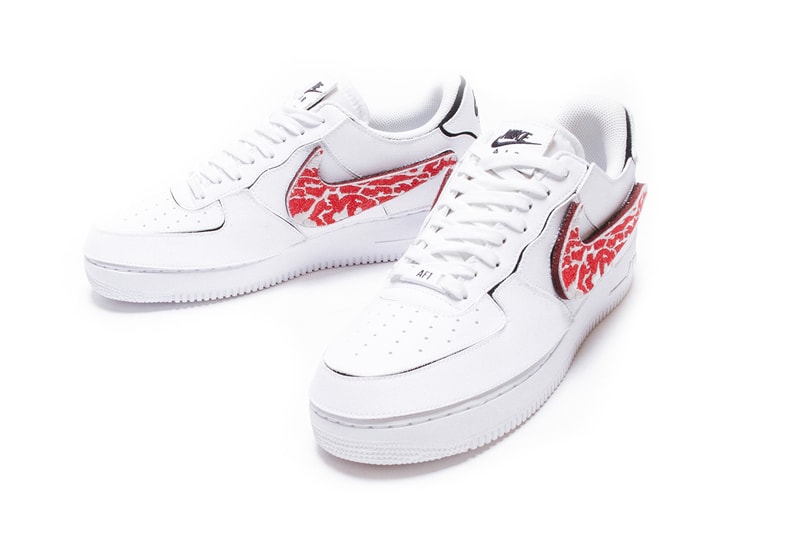 BAIT x Nike Kokiesland "A5 Wagyu AF1/1" Release Information Drop Date Limited Edition Collaboration Air Force 1 White Steak Patches Glow in the Dark Tokyo Comic Con 2020