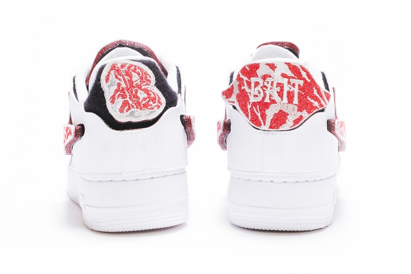 BAIT x Nike Kokiesland "A5 Wagyu AF1/1" Release Information Drop Date Limited Edition Collaboration Air Force 1 White Steak Patches Glow in the Dark Tokyo Comic Con 2020
