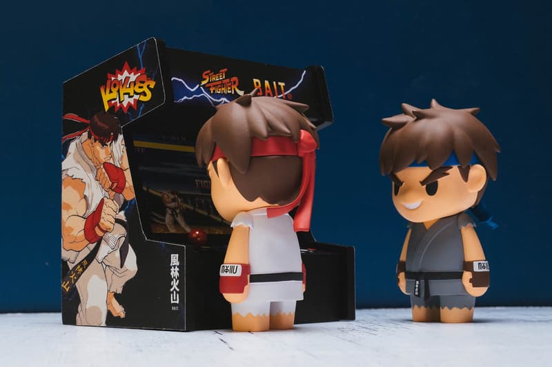 BAIT Returns With KOKIES for a New 'Street Fighter' Ryu Capsule toys figures BAIT Street Fighter Akuma Capcom video games