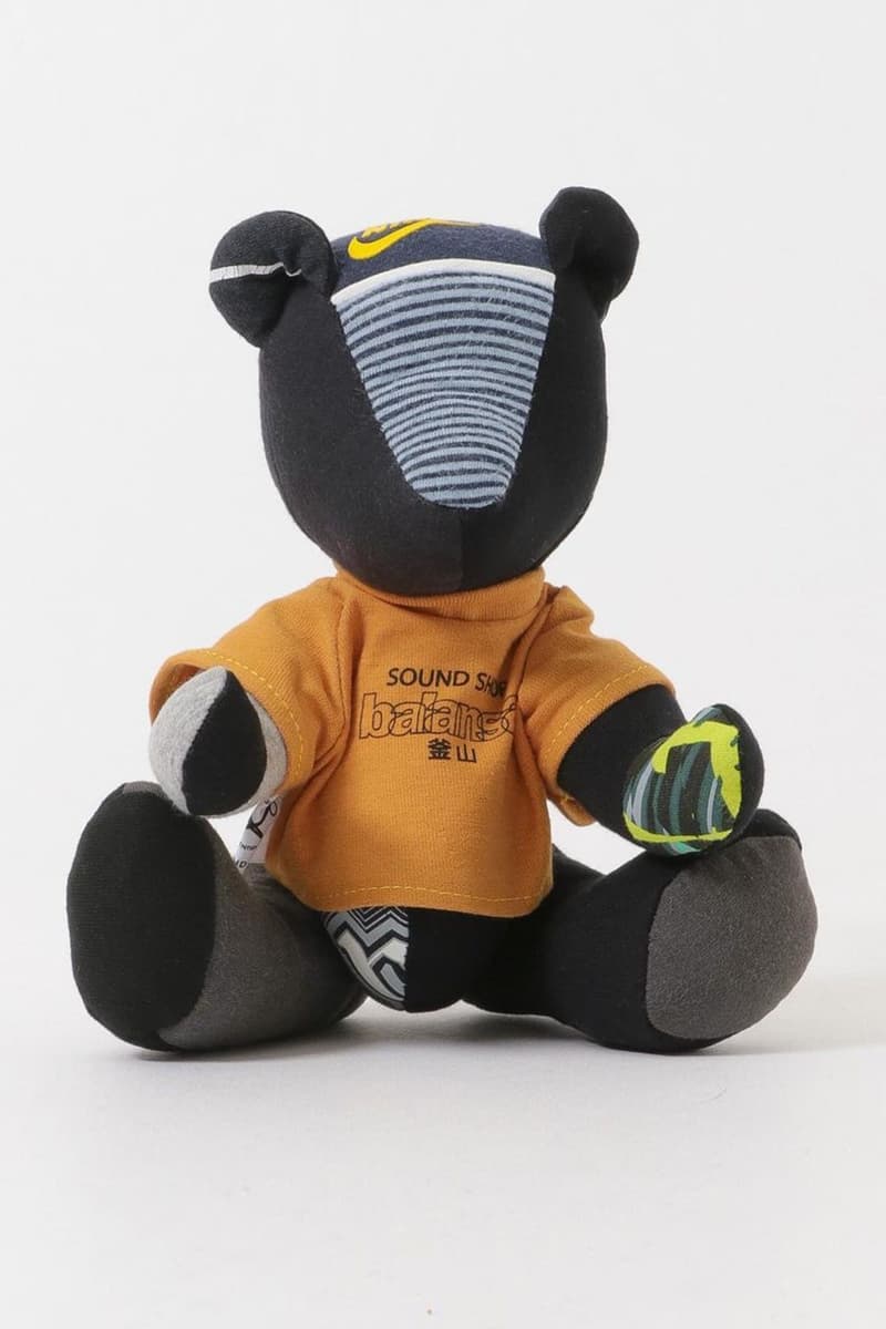 Balansa x Second Lab Launches Remade Teddy Bear with Nike Vintage Items lifestyle store imprint soundshop Tshirt collaboration