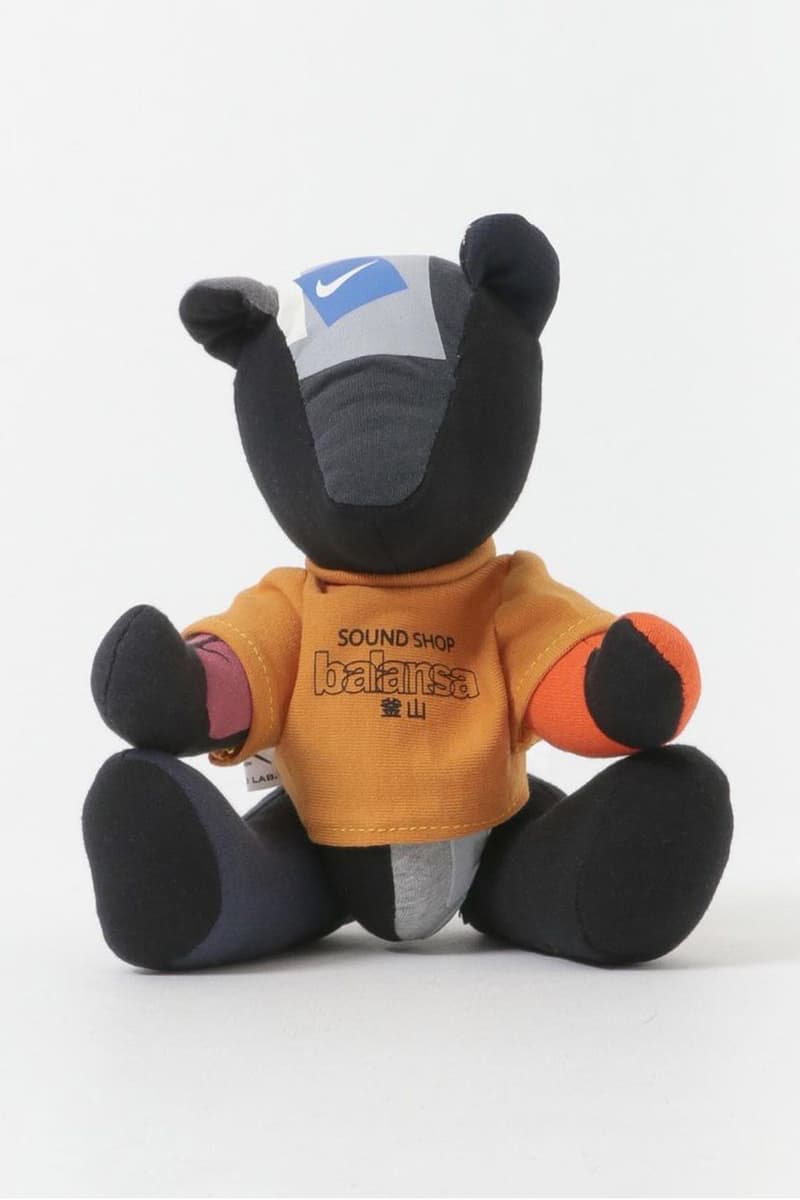 Balansa x Second Lab Launches Remade Teddy Bear with Nike Vintage Items lifestyle store imprint soundshop Tshirt collaboration