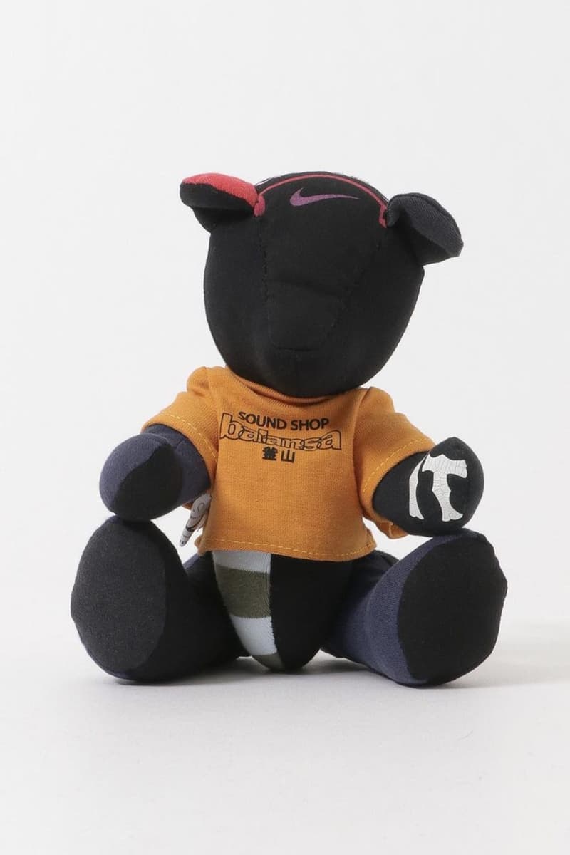 Balansa x Second Lab Launches Remade Teddy Bear with Nike Vintage Items lifestyle store imprint soundshop Tshirt collaboration