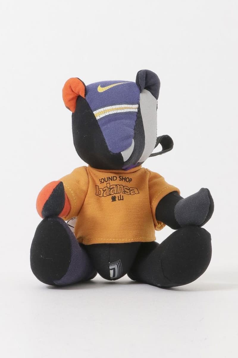 Balansa x Second Lab Launches Remade Teddy Bear with Nike Vintage Items lifestyle store imprint soundshop Tshirt collaboration