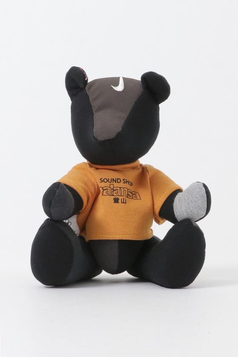 Balansa x Second Lab Launches Remade Teddy Bear with Nike Vintage Items lifestyle store imprint soundshop Tshirt collaboration