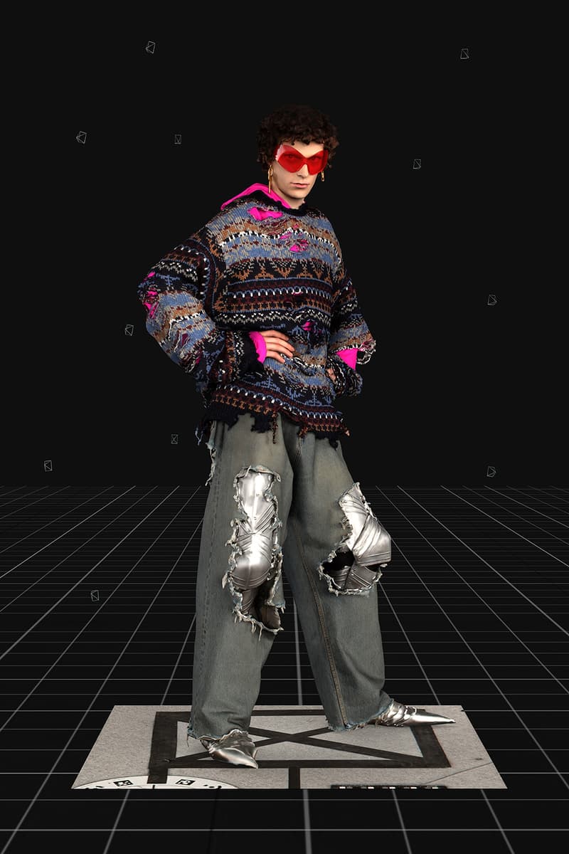 balenciaga demna gvasalia fall 2021 collection video game afterworld the age of tomorrow details release information play online