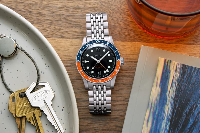 baltic watches accessories dive gmt dual timezone vintage retro inspired aquascaphe