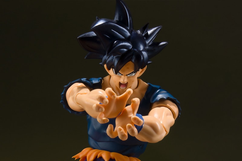 SH figuarts Dragonball Z Super Goku Omen Custom figure Ultra Instinct  Painted