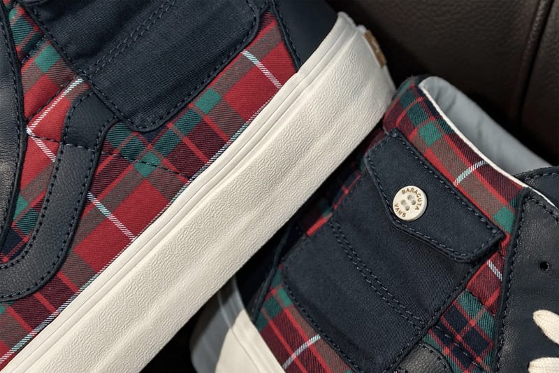 vans sk8 hi plaid