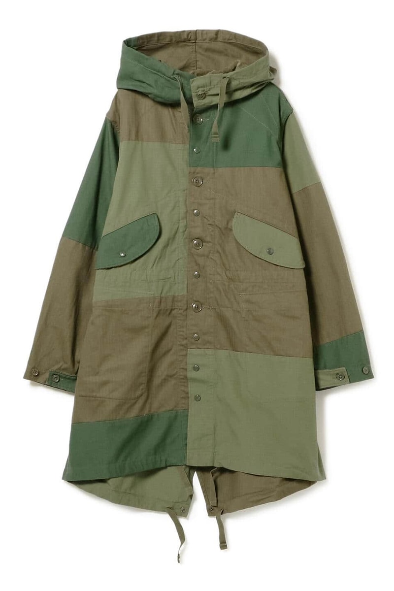 BEAMS x Engineered Garments FW20 Exclusive items jacket coat parka patchwork fall winter 2020 boy plus highland grassfield balmizon mid field jacket japan