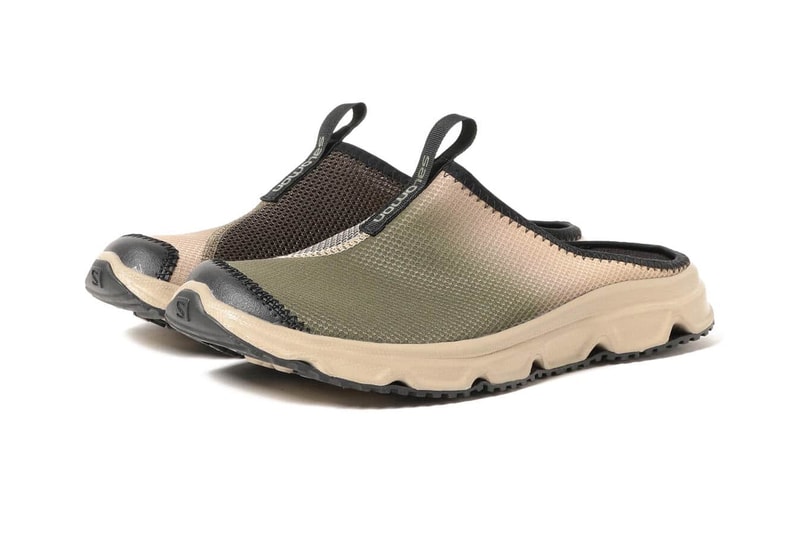 beams salomon rx slide sandal 3 0 olive green tan brown black pre order official release date info photos price store list buying guide