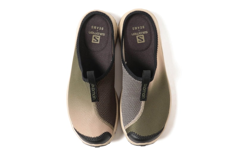 beams salomon rx slide sandal 3 0 olive green tan brown black pre order official release date info photos price store list buying guide