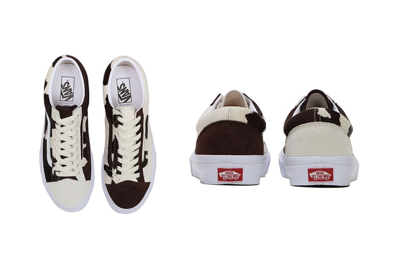 BILLYS x Vans V36OG "BROWN REMIX" Cow Sneaker collaboration tokyo ent style 36 mismatched asymmetric japan release date info buy year ox