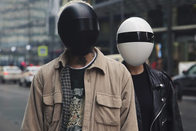 daft punk moto helmet