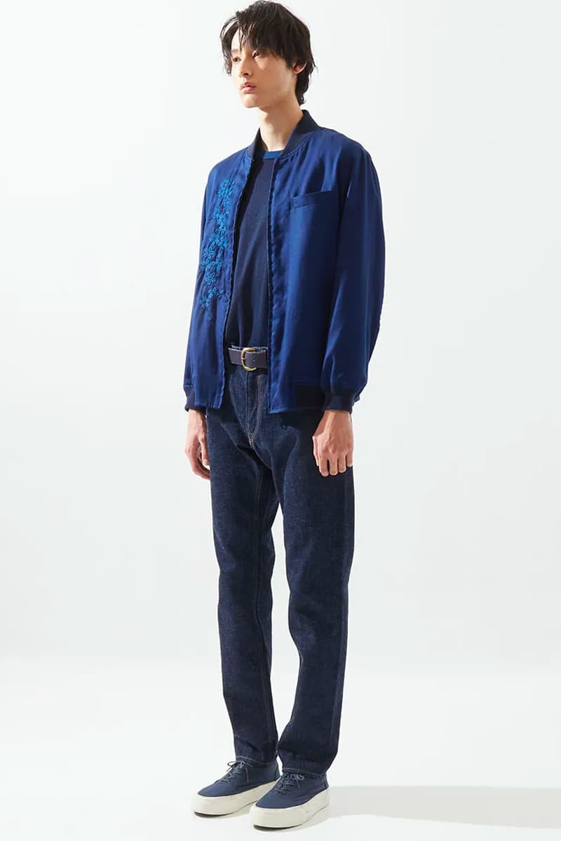 Blue Blue Japan Spring Summer 2021 Lookbook menswear streetwear jackets shirts tees pants trousers ss21 collection button ups