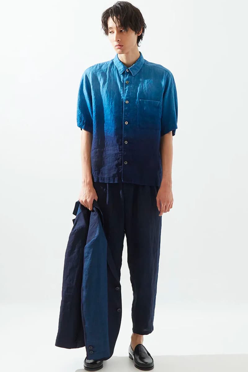 Blue Blue Japan Spring Summer 2021 Lookbook menswear streetwear jackets shirts tees pants trousers ss21 collection button ups