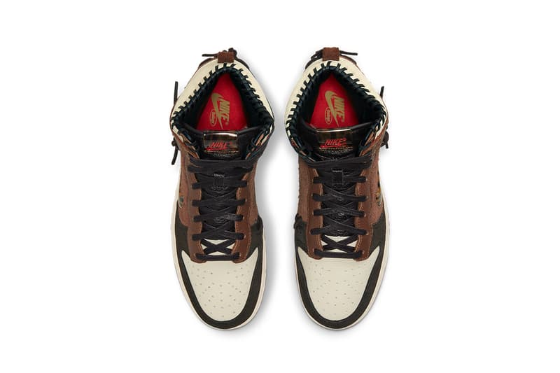 bodega nike dunk high legend fauna brown CZ8125 200 release info photos store list rustic velvet brown release info date
