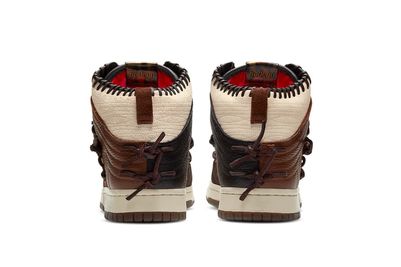 bodega nike dunk high legend fauna brown CZ8125 200 release info photos store list rustic velvet brown release info date