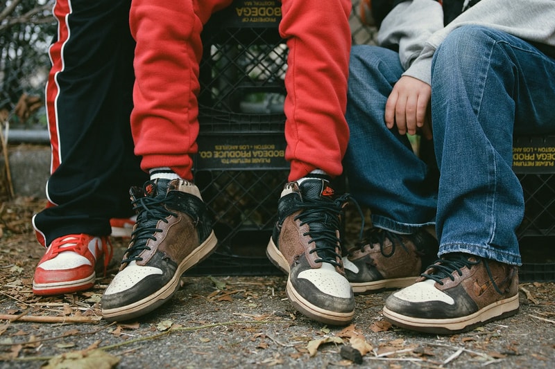bodega nike sportswear dunk high legend CZ8125 200 fauna brown rustic velvet multi color tortishell official release date info photos price store list buying guide 