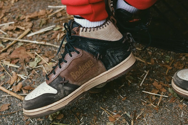 bodega nike sportswear dunk high legend CZ8125 200 fauna brown rustic velvet multi color tortishell official release date info photos price store list buying guide 