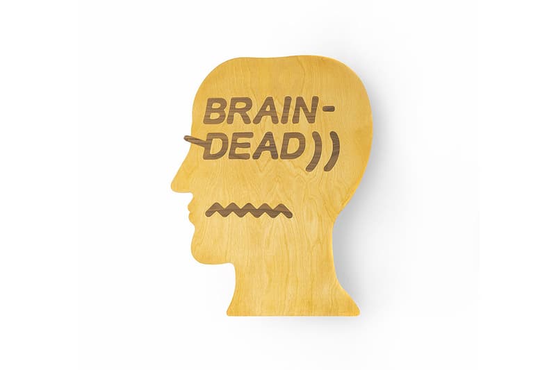 Brain Dead x Modernica Headcase Study Table Furniture Design Collaboration Homeware Limited Edition Maple Plywood Made in USA Kyle Ng