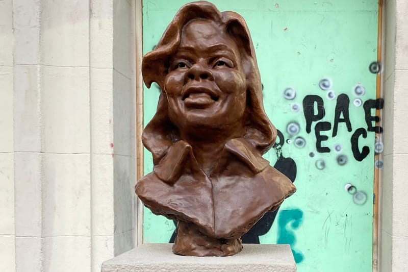 Vandalized Statue of Breonna Taylor in Oakland Now Stolen