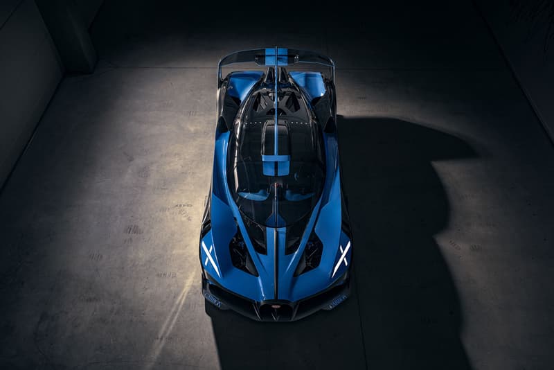 Bugatti Bolide Concept Real Life Build Official Track Race Hyper Car Supercar 1,824 HP Nürburgring quad-turbocharged 8.0-liter W16