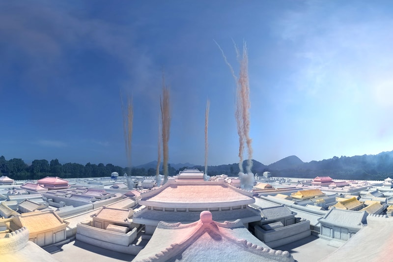 cai guo qiang virtual reality artwork palace museum sleepwalking in the forbidden city beijing china