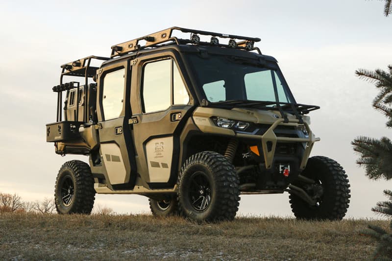 can am defender max upland game vehicle hunting off roading south dakota habitat fund utv