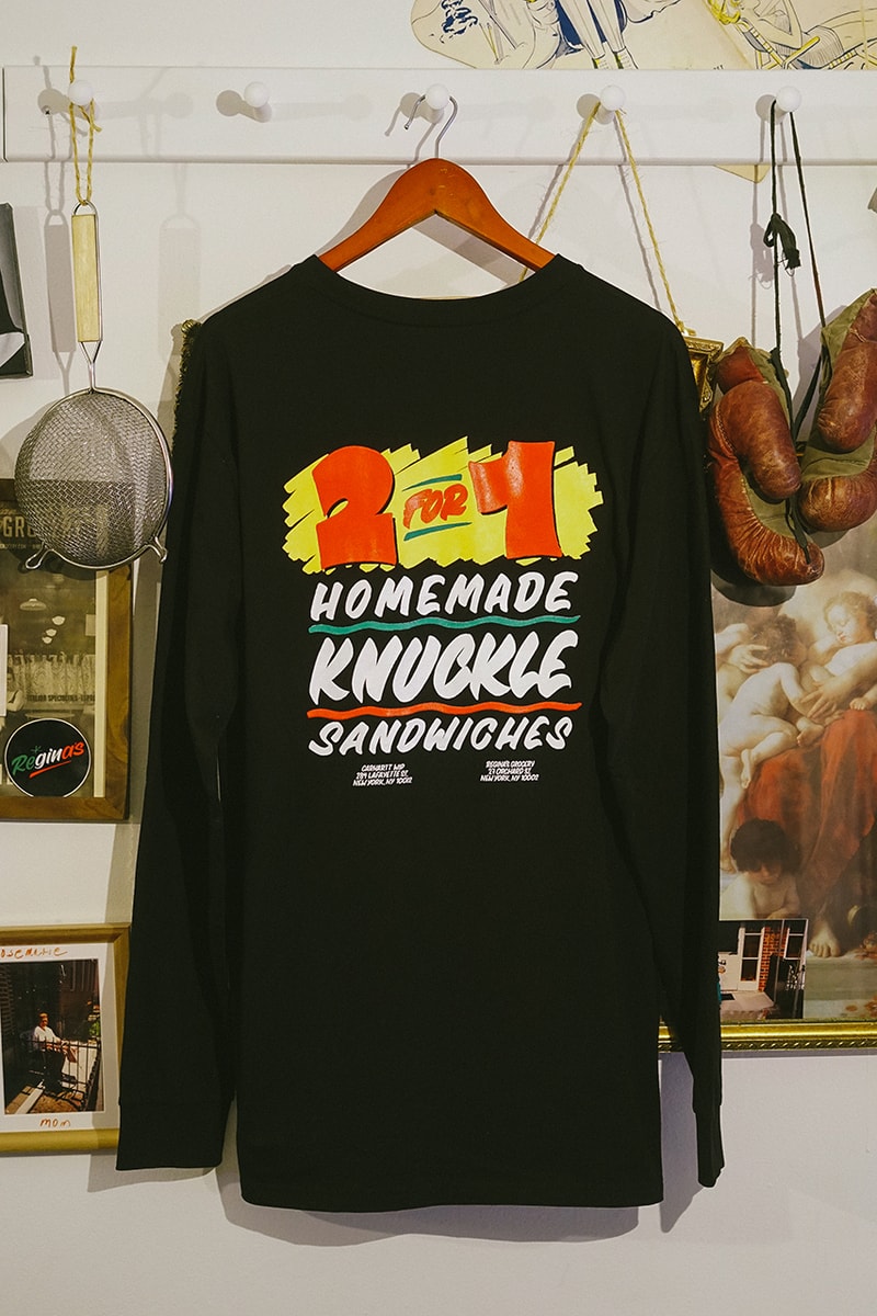 carhartt wip works in progress regina's grocery uncle paulies la los angeles new york city nyc food bank charity details