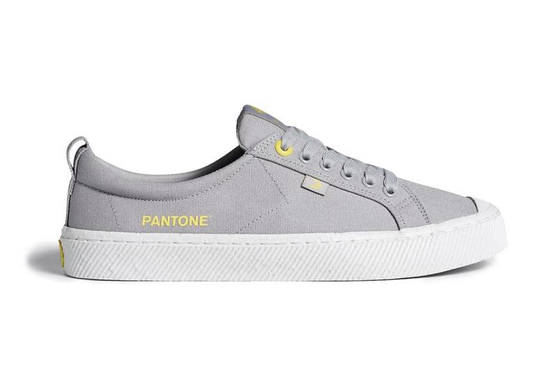 CARIUMA x Pantone 2021 Color of the Year OCA Low sneakers collaboration colorway illuminating yellow ultimate gray release date info buy price