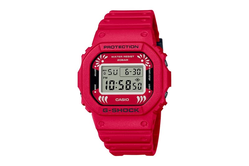 BlackEyePatch G SHOCK 2020 Daruma Capsule release watches accesories red dw 6900 dw 5600 ga 100 release