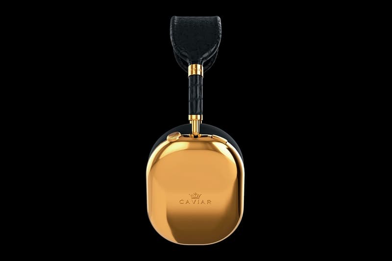 Caviar 108 000 USD Pure Gold Apple AirPods Max Release Info Buy black white