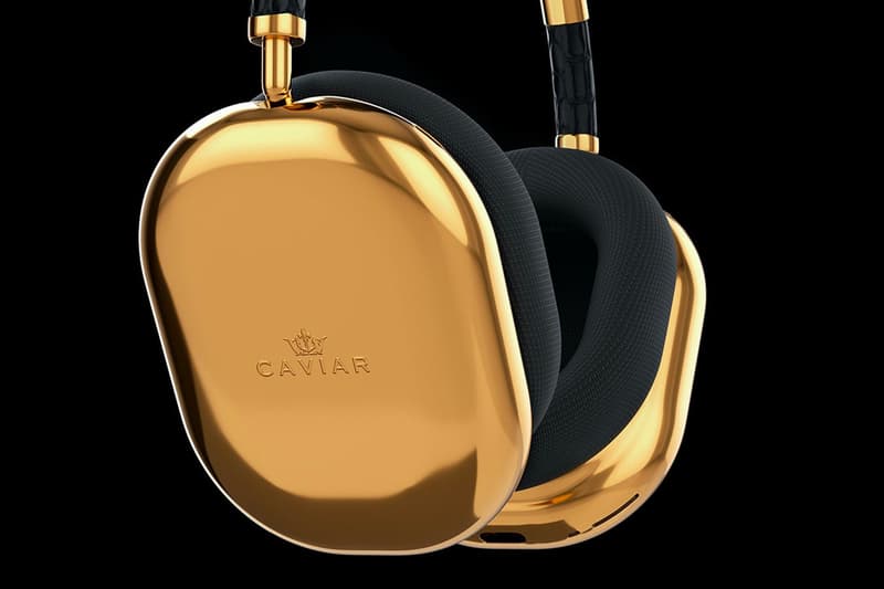 Caviar 108 000 USD Pure Gold Apple AirPods Max Release Info Buy black white