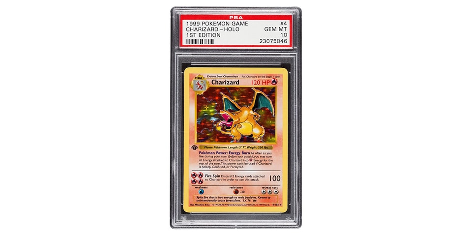 Charizard Pokmon TCG Card $350K USD Potential | Hypebeast Charizard Pokmon TCG Card $350K USD Potential | Hypebeast